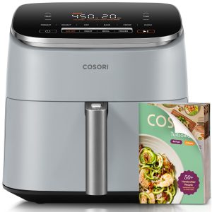 TurboBlaze  6.0-Quart Air Fryer - Light Gray